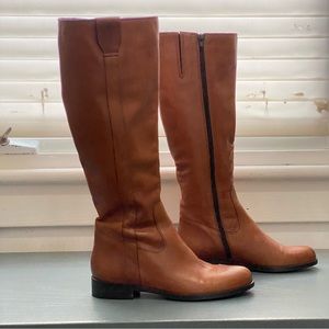 SEND ME YOUR OFFER❗️🔥Sesto Meucci Leather Caramel Long Women Boots Size 6.5